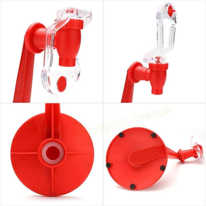 FirstOne 2 Liter Beverage Dispenser, Coke Soda Drink Dispenser Bottle Upside Down Drinking Fountains Water Dispense Machine for Party Home Bar (Style 1) - Image 2